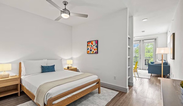Downtown Austin Apartment w/Kitchen & Workspace – Ideal for Long Stays | 2 Units