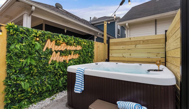 Downtown ~ Backyard ~ Near St Jude ~ Fire Pit