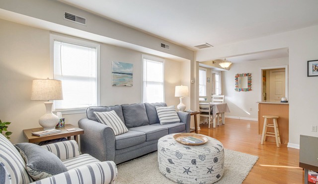 Downtown Berlin Condo ~ 10 Mi to Ocean City Beach!