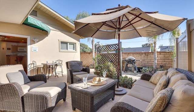 Downtown Carlsbad Apartment < 1/2 Mi to Beach!