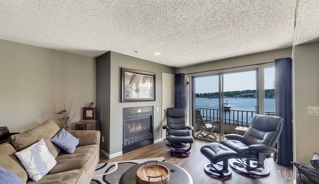 Downtown Charlevoix | Pool, Hot Tub, Sauna | Sleeps 4