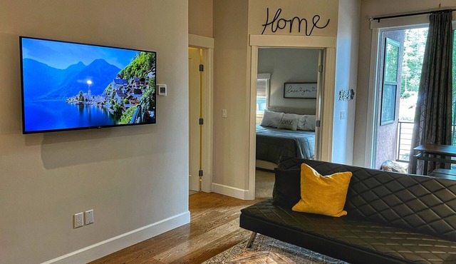 Downtown condo short walk to lake, patio and awesome common area