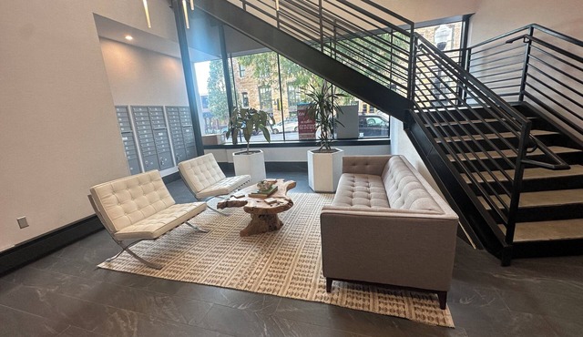 Downtown condo, with balcony overlooking KU campus. Walk to Mass street!