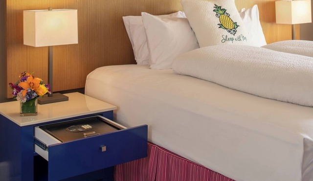 Downtown Dreams: King Bed Staypineapple Rose, Near Powell's City of Books