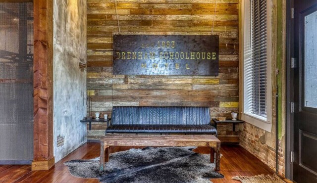 Downtown elegance, The Brenham Schoolhouse hotel