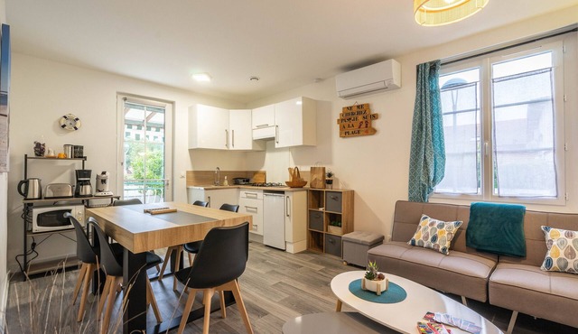 Downtown Holiday Home with Private Terrace, Garden, and Balcony