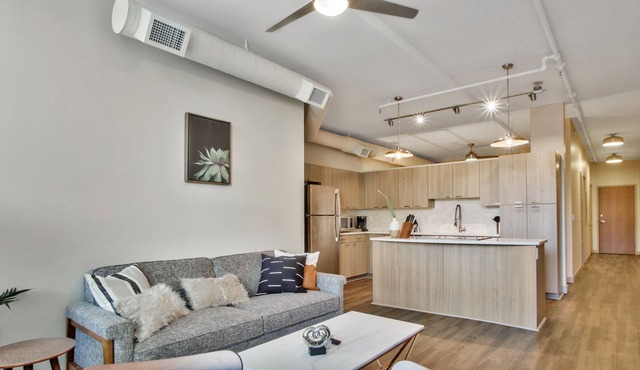 Downtown Luxury Loft with Fitness Studio
