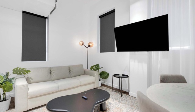 Downtown Montreal Loft | 3 Beds Sleeps 6 Steps from Centre Bell