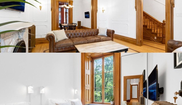 Downtown Montreal | The Nook | 2 Beds, Shared Bath, 65` TV, Bed & Breakfast