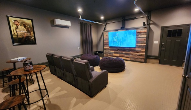 Downtown retreat + Theater Room