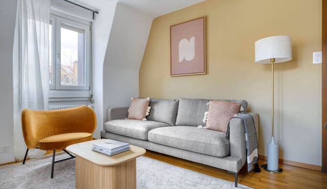 Downtown Suite · Helle 2-SZ Wohnung in Wipkingen