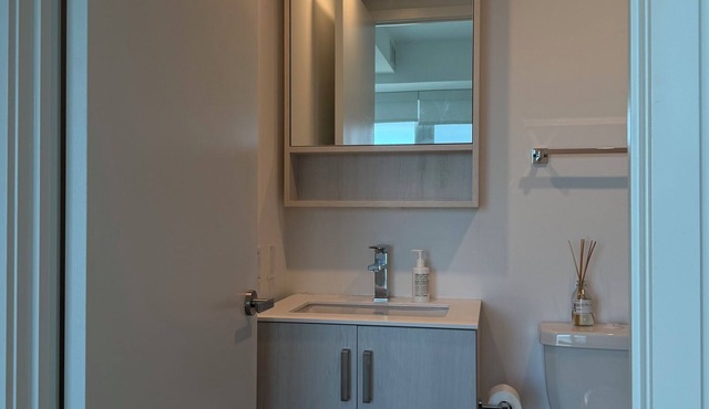 Downtown Toronto Apartment: 2 Bedrooms, 2 Bathrooms, Balcony