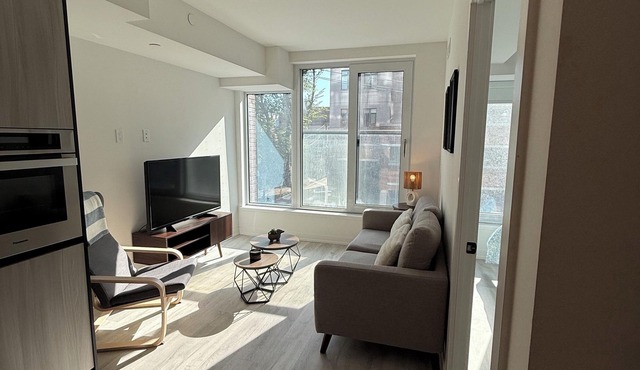Downtown Toronto Modern Condo, 2 BR, 1 BA, Workspace, Pet Friendly, FREE WiFi