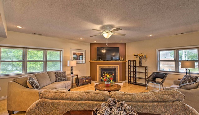 Downtown Yankton Apartment w/Patio & River View!