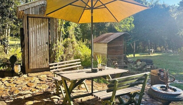 Dragonfly Cottagenoff-grid rustic cottage hideaway @ Moy Pocket.n