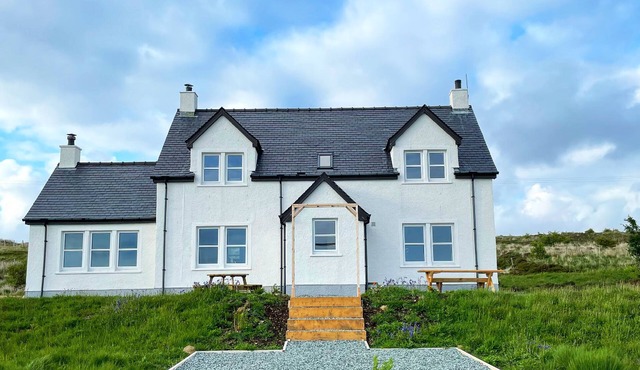 Dramatic Sea Views At Healabhal House on the Isle of Skye.