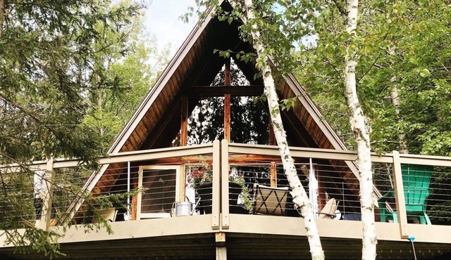 Dream A-Frame Cabin on Burntside Lake