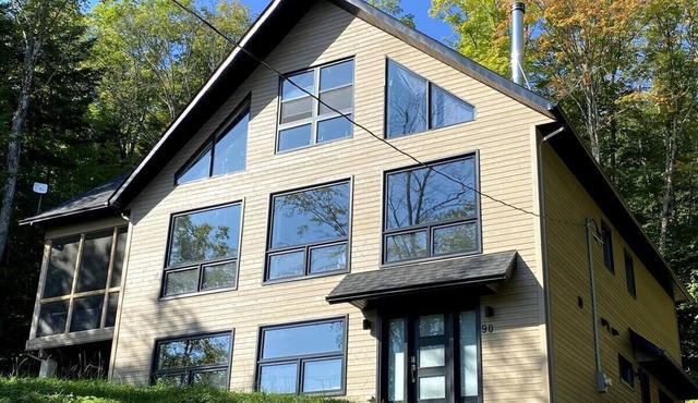 Dream telecommuting: spectacular chalet, sauna and autumn colors