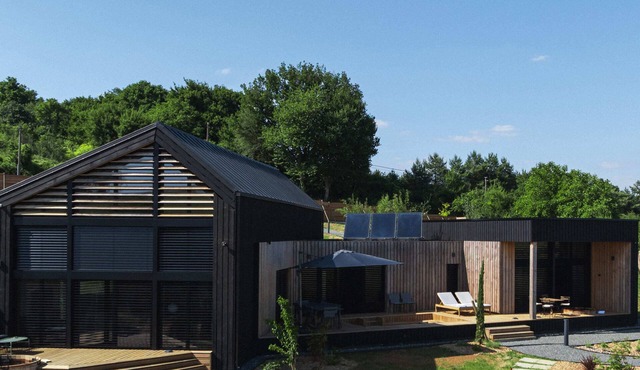 Dream ecolodge with 5* comfort in Aube, 1h30 from Paris and 30 min from Troyes