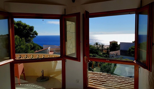 Dream Villa la TORRE al MAR | panoramic sea view, top location WLAN pool heating