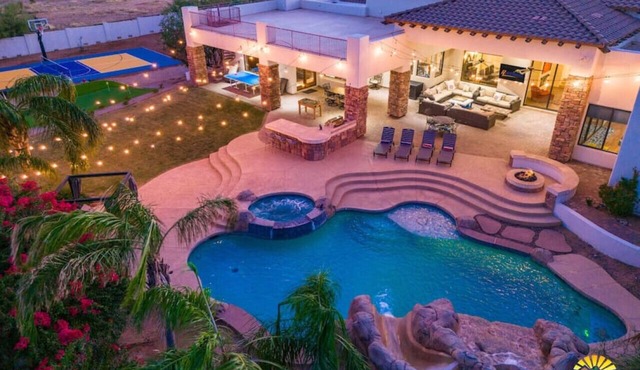 DreamResort+Pickleballcourt+Waterslide+Golf+Spa