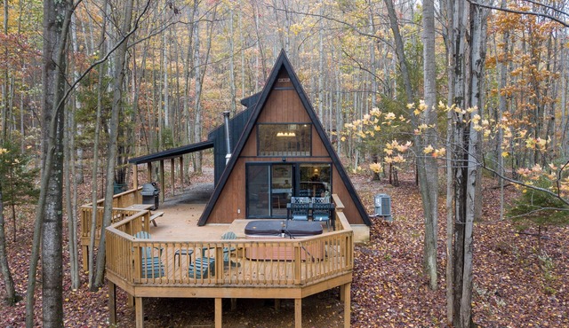 Dreamtime - Modern A-frame Cabin w/Hot tub
