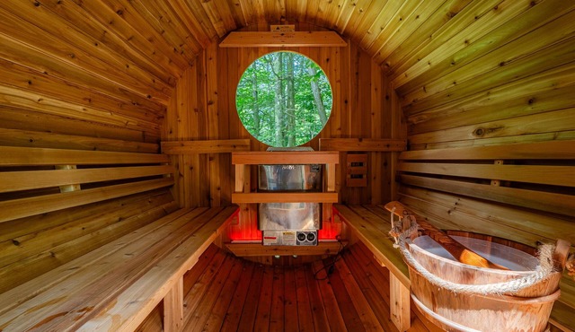 Driftland Cabin – sauna, hot tub, pizza oven, kayak