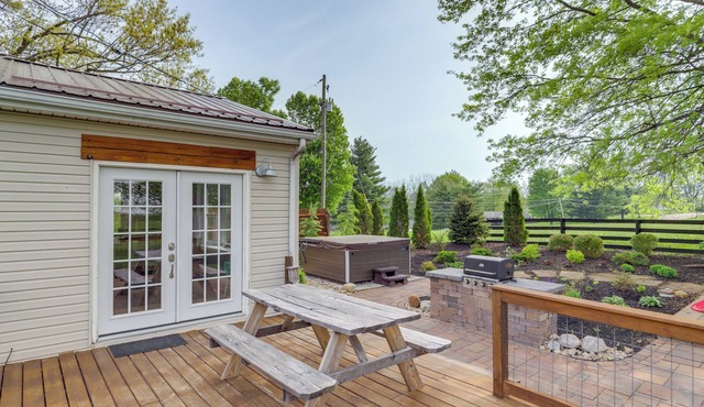 Dry Ridge Rental Home w/Hot Tub & Game Room!