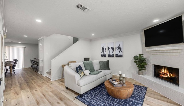 Dual Remodeled Townhomes with Arcade Games and Private Patios
