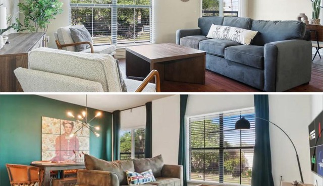 Dual Urban Oasis 8BR in Vibrant North Loop Hub