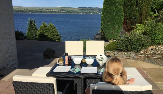 Duart Tower a historic tower house In the Loch Lomond National Park