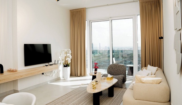 Dubai Frame & Skyline View 2BR – 42nd Floor, Pool & Gym