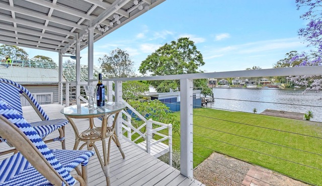 Ducky's Waterfront Lodge absolute waterfront at Dora Creek