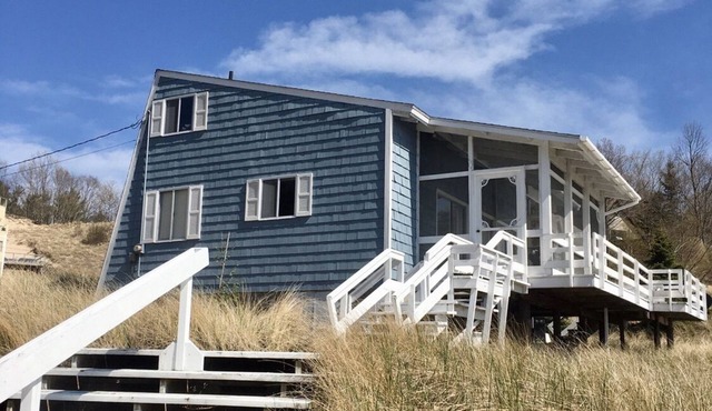 Dune Top Beach House with Views of Lake Michigan