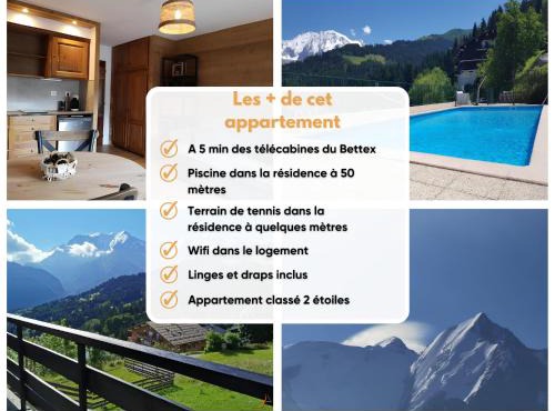 Duo Des Alpages vue exceptionnelle sur le Mont Blc