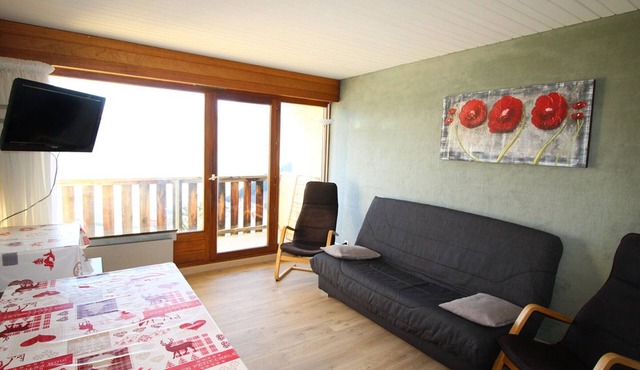 Duplex 2-bed cabin at the foot of the slopes with balconies - Auris en Oisans