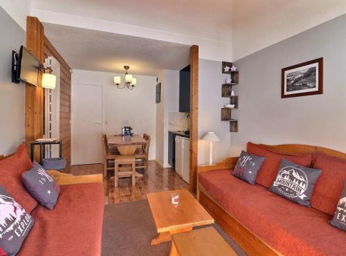 Duplex 2 Pièces Cabine - Au Pied des Pistes, 5 Pers. - FR-1-182-250