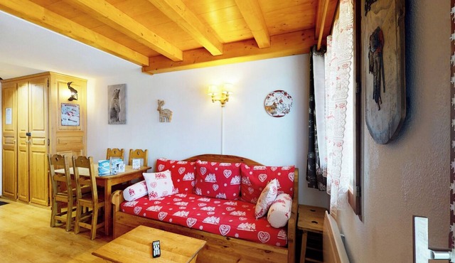 Duplex, 2 rooms + Cabin in Tignes, ski-in/ski-out, family area