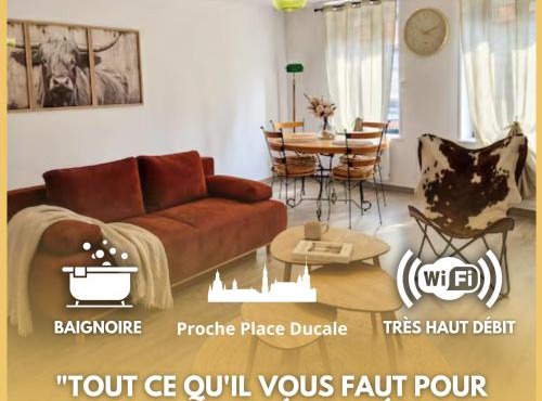 Duplex 4 à 6 pers au cœur de Charleville-Mézières in Charleville-Mézières