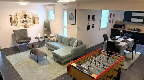 Duplex 4 pers 2 Ch, Babyfoot & Netflix tout équipé
