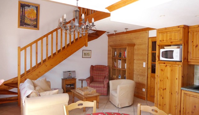 Duplex 4 rooms, south balcony, garage, 6 ppl