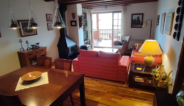 Duplex 4 rooms Terrace, Fireplace, Wi-Fi, Dryer and 8 Pax