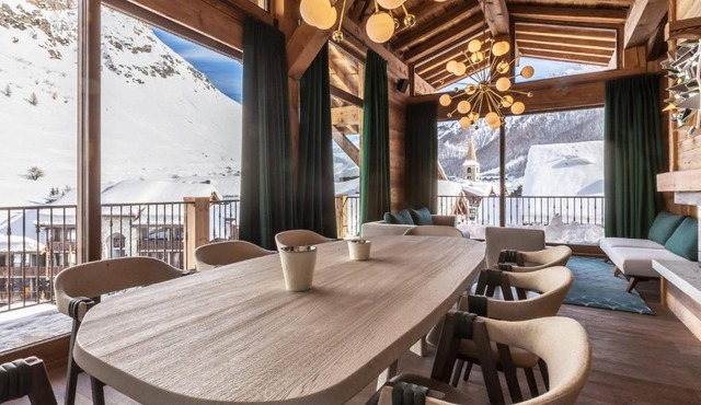 Duplex 5 pièces luxe aux pieds des pistes avec hammam et cheminée - FR-1-694-87 in Val-d'Isère