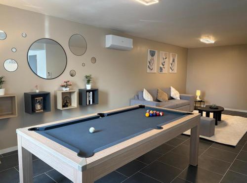 Duplex 6 pers 3 Ch, Billard & Netflix, tout équipé