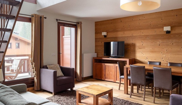 Duplex apartement for 6 persons in Vallorcine