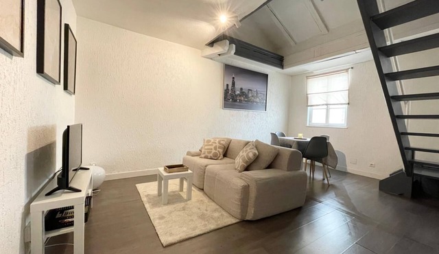 Duplex apartment in the center of Metz