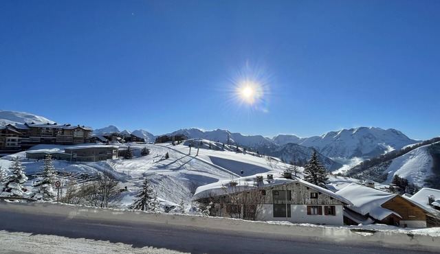 Duplex apartment in the heart of the resort at l'alpe d'huez