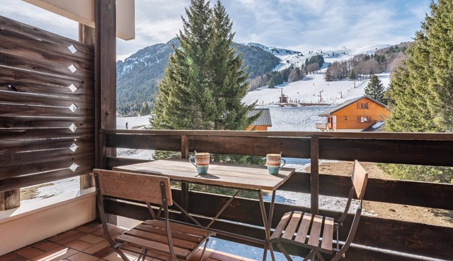 Duplex Apartment 'Station Alpe Du Grand Serre' with Mountain View, Private Terrace and Wi-Fi