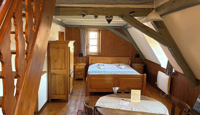 Duplex apartment with Alsatian decor