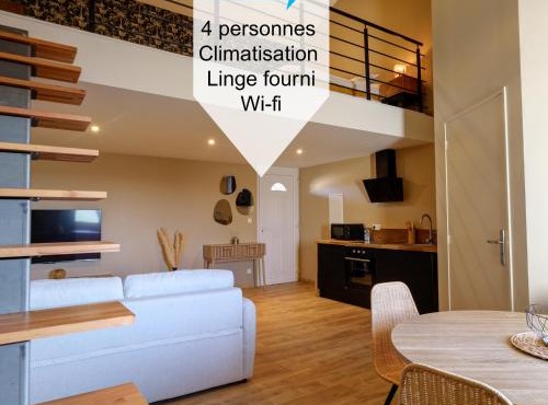 Duplex avec terrasse proche Pérouges Meximieux CNPE BUGEY